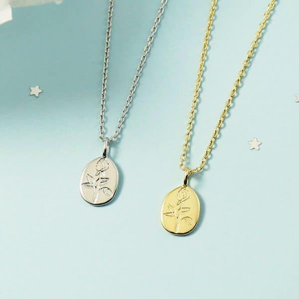 French Style Temperament Gold-plated Necklace Women's Exquisite Niche Design