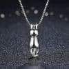 Cute Cat Jewelry Set - Ring - Ear Rings - Necklace