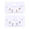 High-quality Earrings Set Small Trendy Cute Love Lock