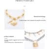 Copper Alloy Metal Exquisite Punk Theme New Element Pendant Necklace