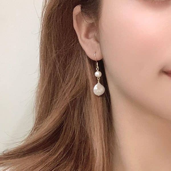 Water Drop Style Temperament French Earrings