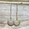 Bohemian Retro Ethnic Style Distressed Bronze Circle Multi-layer Metal Alloy Earrings