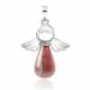 Natural stone jewelry necklace