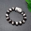 Fu Jingyuan Jewelry Silver and Stone Pixiu Bracelet