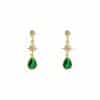 Emerald Drop Earrings