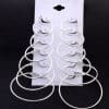 Rock exaggerated multi-size ear ring earrings set personality earrings combination earrings