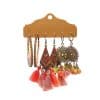 Tassel Earrings Exaggerating Circle Earrings Multiple Pieces Set