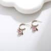 Artistic Temperament Water Drop Zircon Earrings