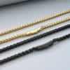 6mm Release Buckle Stainless Steel Personality Titanium Steel Ornament Necklaces