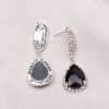 Crystal drop earrings