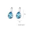 Austrian crystal drop earrings