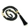 Volcanic Stone Tassel Necklace