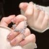 Autumn Summer New White Copper Romantic Wheat Necklace For Women