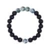 Chinese Style Micro Glass Bead Accessories Black Bracelet