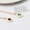 Abalone Shell Turquoise Inlaid Exquisite Short Chic Necklace