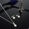 Simple Fashion Necklace Elegant Pearl Women's