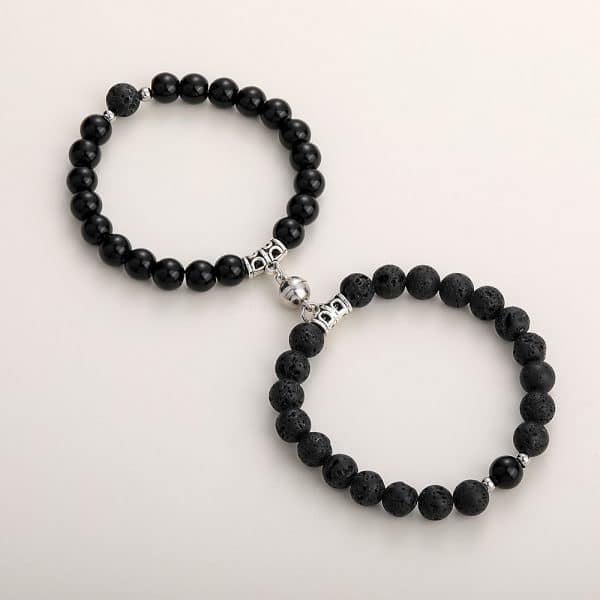 Alloy Natural Stone Lovers A Pair Of Magnets Attract Girlfriends Jewelry