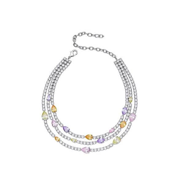Women's Fashion Simple Water Drop Tassel Necklace