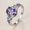 Women's European And American Oval Winding Ring