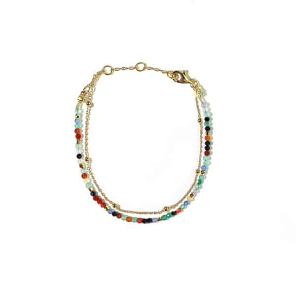 Women's Fashionable Elegant Double-layer Twin Bracelet