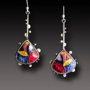 Bohemian Drop-shaped Shiny Colorful Sexy Earrings