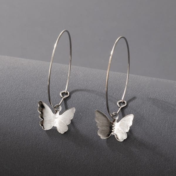 Circle Torus Geometric Exaggerated Earrings