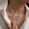 Classic Perfume Bottle Niche Design Necklace