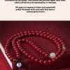 Cinnabar Wholesale Purple Gold Sand Buddha Beads Rosary Hand-woven Bracelet