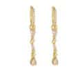Women's Fashion Geometric Zirconia Earring Set