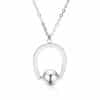 Stainless Steel Bead Chain All The Way To Have You Accessoryjewelry Valentine's Day Necklace