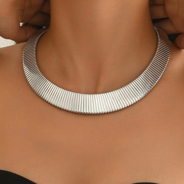 Necklace Punk Exaggerated Collar For Women