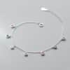 Simple Geometric Round Ornamental Stone Tassel Elegant Graceful Hand Jewelry