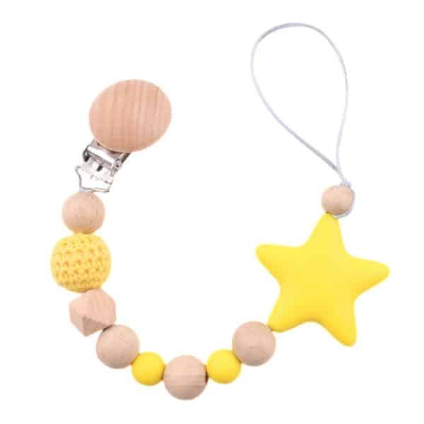 Teether Toys Drop-preventing Chain Baby Pacifier Clip