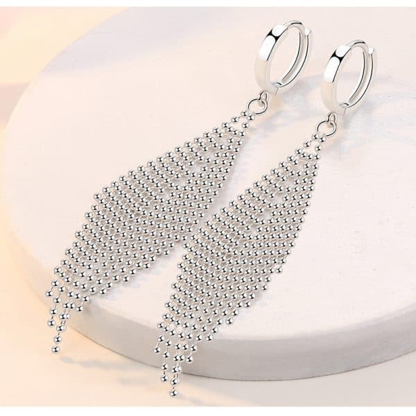 Bead Curtain Earrings Jewelry Water Drop Wheat