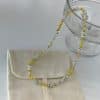 Retro Minority Advanced Design Irregular Shaped Small Pieces Of Silver Necklace