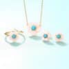 Cherry Blossom Jewelry Ring Set