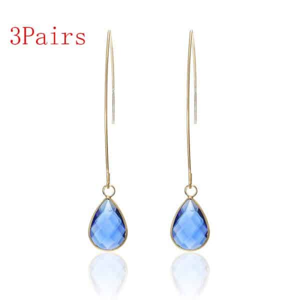 Crystal Drop Earrings