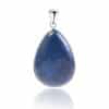 Natural stone necklace semi-precious stone drop pendant