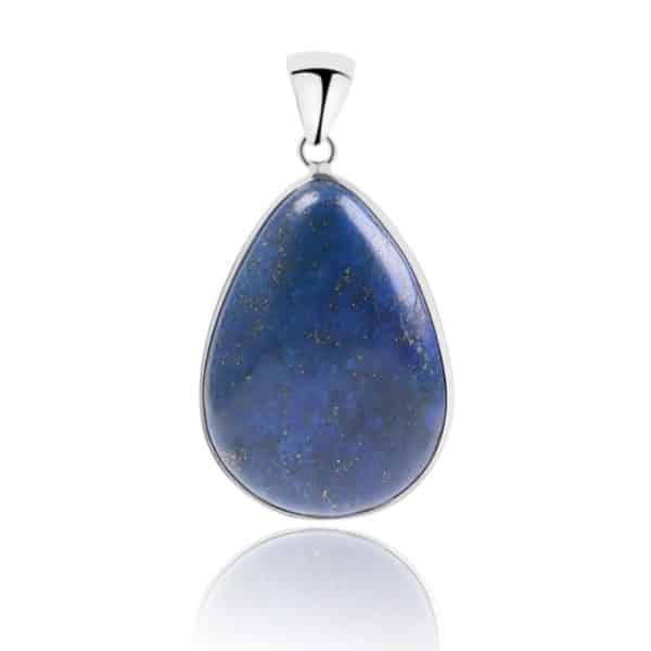 Natural stone necklace semi-precious stone drop pendant
