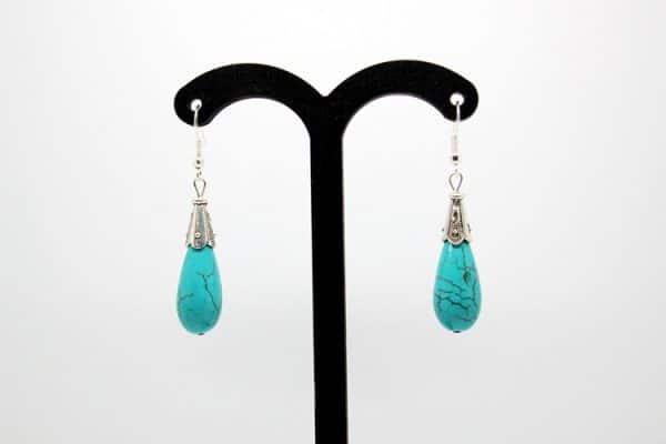 Bohemian long drop earrings