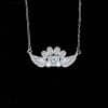 Fashion Personality Heart-shaped Pendant Ornaments Cute Dog's Paw All-match Women's Necklace