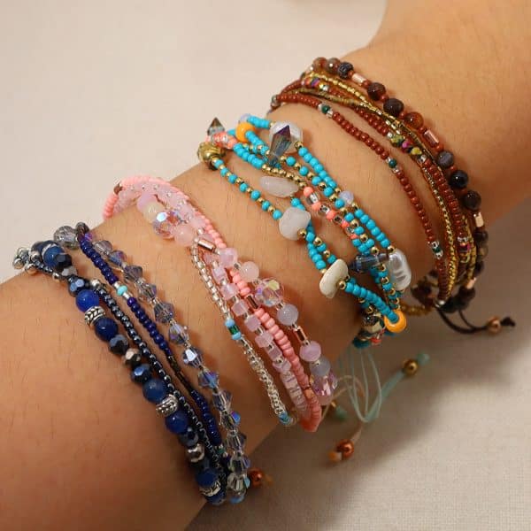 Bohemian Style Vacation Versatile Bead Bracelet