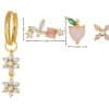 Women's Fruit Ear Studs Six-piece Set