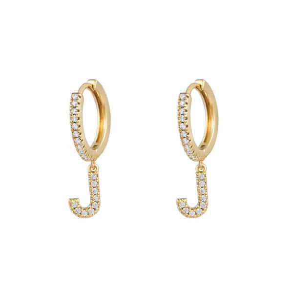 Women's Korean Style Small Earrings Half Circle