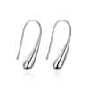 Women's Silver Water Drop Ear Hook