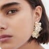Baroque Pearl Earrings Fashion Drop Shape