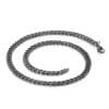 304 Stainless Steel Vintage Charm Men's Edging Chain Necklace