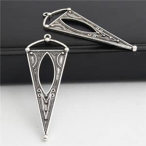 DIY Jewelry Accessories Triangle Drop Shaped Pendant