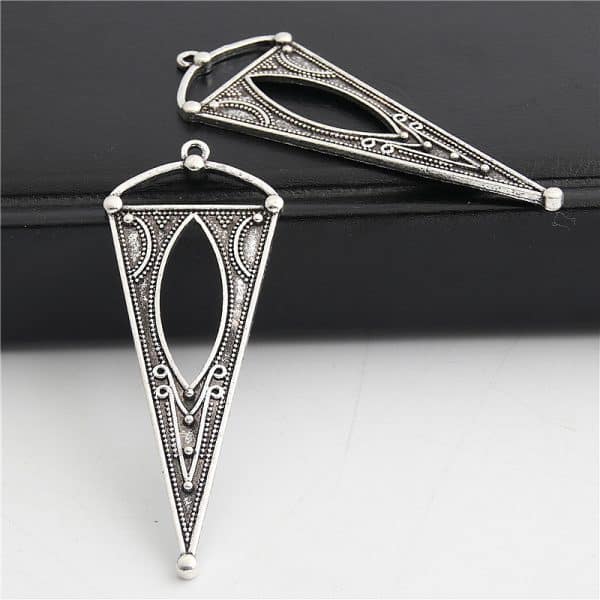DIY Jewelry Accessories Triangle Drop Shaped Pendant