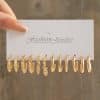 European And American Style Metal Ear Ring Square Retro Set 6-piece Set